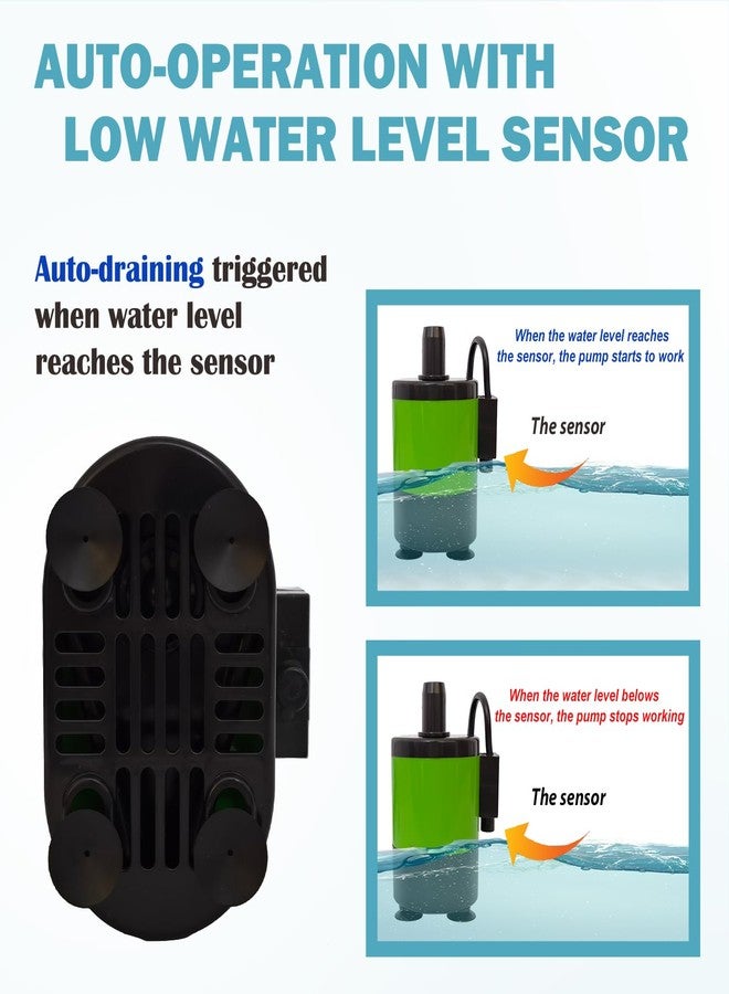 Roamoris Automatic Submersible Pump With Level Sensor,5 FT Height Fountain Water Pump For Pond, Aquariums,Fish Tank, Hydroponics,Auto Shut off, WP01 - Image 3
